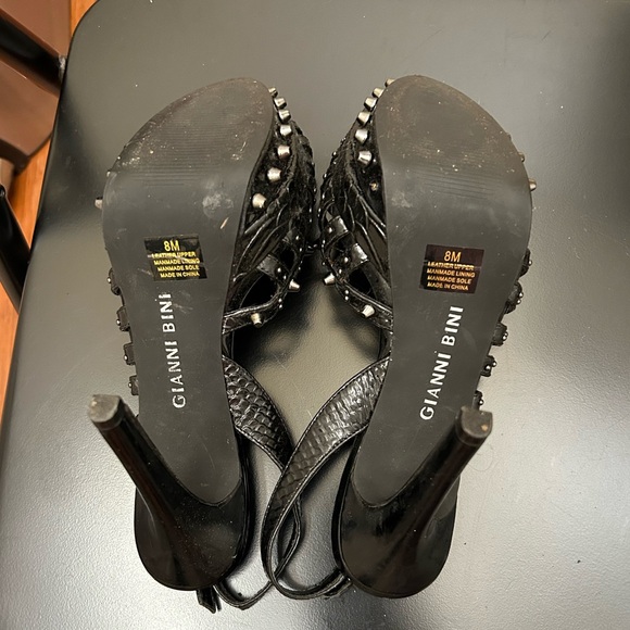 Gianni Bini slingback stud high heels 👠 - Picture 5 of 11